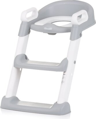 CHIPOLINO Záchodové prkénko se žebříkem Skippy Grey CHIPOLINO Záchodové prkénko se žebříkem Skippy Grey
