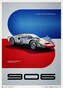 Umělecký tisk PORSCHE 906 - 12 HOURS OF SEBRING - 1970, 50 × 70 cm