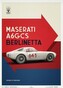 Umělecký tisk Maserati A6GCS Berlinetta 1954 - White, 50 × 70 cm