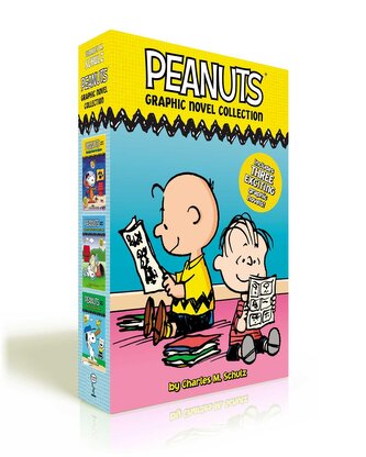 Peanuts Graphic Novel Collection (Boxed Set): Snoopy Soars to Space; Adventures with Linus and Friends!; Batter Up, Charlie Brow