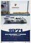 Umělecký tisk Porsche 917 KH - 24h Le Mans - 100th Anniversary - 1971, 50 × 70 cm