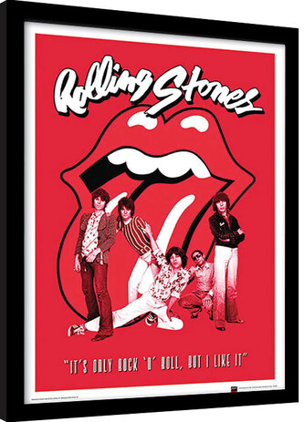 Obraz na zeď - The Rolling Stones - It‘s Only Rock N Roll, 30 × 40 cm