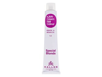 Kallos Cosmetics KJMN Barva na vlasy Cream Hair Colour Keratin & Argan Oil 100 ml 12.013 Special Ultra Beige Blond Special Blonds pro ženy