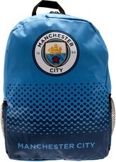 Batoh FC Manchester City: Znak (objem 17 litrů|40 x 30 x 14 cm) modrý nylon