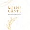 Meine Gäste- Gästebuch Hochzeit 60 Seiten, Premium Hardcover