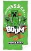 Osuška - ručník Minecraft: Boom (70 x 140 cm)