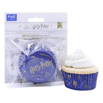 PME Cake Košíčky na muffiny modré s nápisem Harry Potter