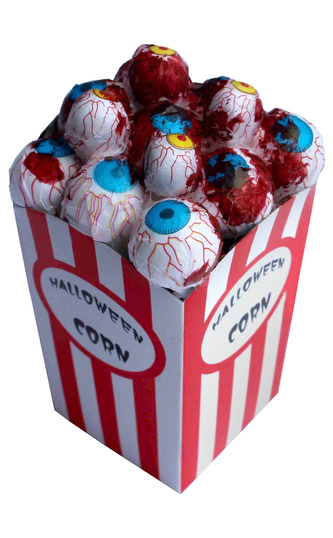 Halloween popcorn