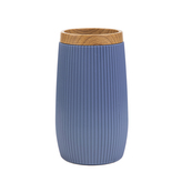 Koupelnový kalíšek | DIALL | modrá | 6,5x6,5x12 cm | 896403 Homla