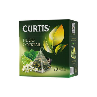 Curtis Hugo Cocktail, zelený čaj (20 sáčků)