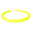 Svítící tyčinky, náramek, 100 ks, 20 cm, žluté