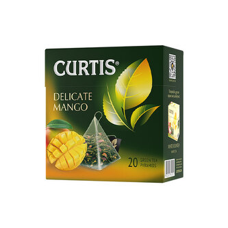 Curtis Delicate Mango, zelený čaj (20 sáčků)