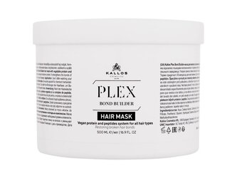 Kallos Cosmetics Plex Maska na vlasy Bond Builder Hair Mask 500 ml pro ženy