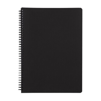 Twin wire blok A5 PP Classic černý