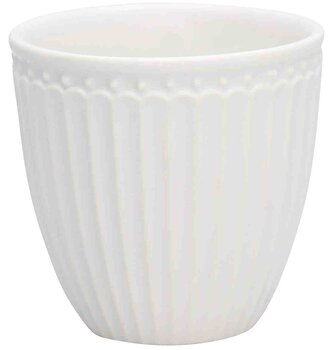 Mini porcelánový hrnek na latté Alice White