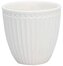 Mini porcelánový hrnek na latté Alice White