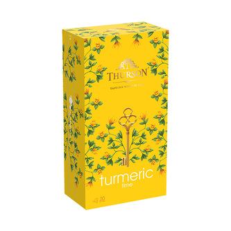 Thurson Turmenic Time, bylinný čaj (20 sáčků)