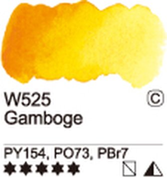 Akvarelová barva Mijello 15ml – 525 Gamboge