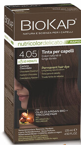 Biokap BIOKAP DELICATO RAPID barva na vlasy - 4.05 Čokoládově kaštanová 135 ml