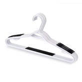 Plastové ramínko sada 8ks - bílá