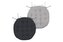 Podsedák na židli DUO COLOR antracitová/světle šedá O 38 cm France