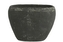 Oválný květináč Marvin antracit 20x16x28 cm