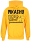 Pánská mikina Pokémon: Pikachu Line Art (XL) žlutá bavlna