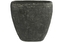 Oválný květináč Marvin antracit 37x16x37 cm