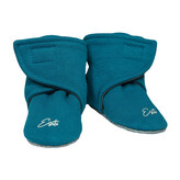 Capáčky barefoot Warmkeeper Petrol; Barva: petrolejová; Velikost: 0 - délka stélky: 10 cm