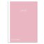 Notatnik z naklejkami B5 linia 7mm różowy