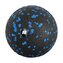Masážní míč 12 cm, REBEL ACTIVE RBA-3055-12, černomodrý, materiál EPP