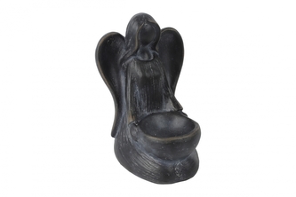 Svícen Angel S černý