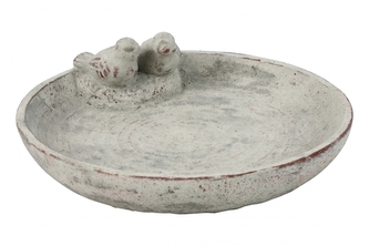 Pítko pro ptáky Reni šedé 7x24,5 cm