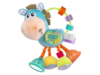 Playgro - Chrastítko oslík modrý Playgro - Chrastítko oslík modrý