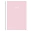 Notatnik z naklejkami B5 linia 7mm różowy