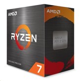 CPU AMD RYZEN 7 5800X, 8-core, 3.8 GHz (4.7 GHz Turbo), 36MB cache (4+32), 105W, socket AM4, bez chladiče