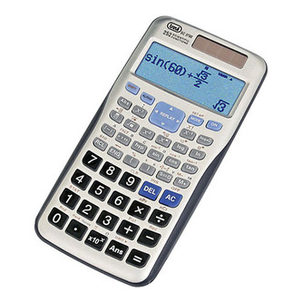 Kalkulačka Trevi, SC 3790, vědecká, 252 matematických funkcí, LCD displej, pevný obal, automatické vypnutí, baterie/solar