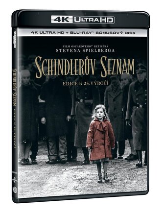 Schindlerův seznam výroční edice 25 let 2BD (UHD+BD bonus) Schindlerův seznam výroční edice 25 let 2BD (UHD+BD bonus)