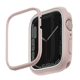 Etui Uniq Moduo na Apple Watch 4/5/6/7/8/SE/SE2 40/41mm - różowo-biały