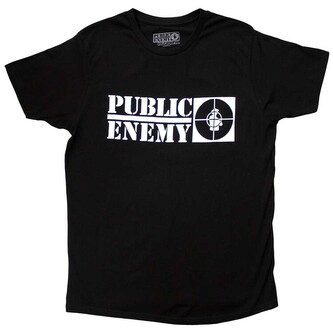 Tričko Public Enemy - Crosshairs Logo, L