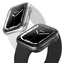 Etui Uniq Glase na Apple Watch 7/8 41mm 2 szt. - przezroczyste i szare