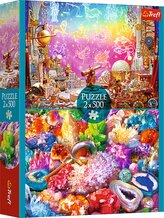 TREFL Puzzle Vesmír a krystaly 2x500 dílků