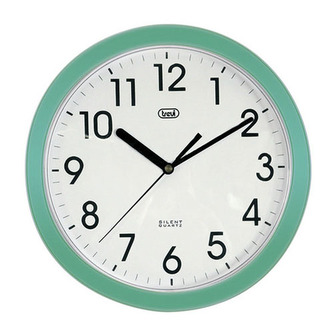 Hodiny Trevi, OM 3301/Green, nástěnné, průměr 25 cm, silent quartz, 1xAA baterie