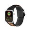 Dux Ducis Strap (Outdoor Version) pasek Apple Watch Ultra, SE, 9, 8, 7, 6, 5, 4, 3, 2, 1 (49, 45, 44, 42 mm) nylonowa opaska bransoleta czarno-pomarańczowy