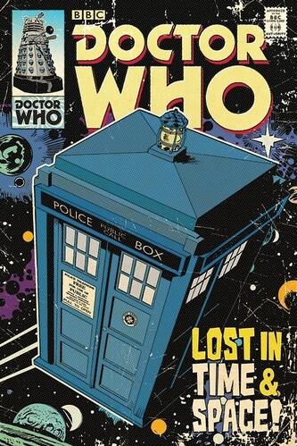 Plakát, Obraz - Doctor Who - Lost in Time & Space, 61 × 91.5 cm