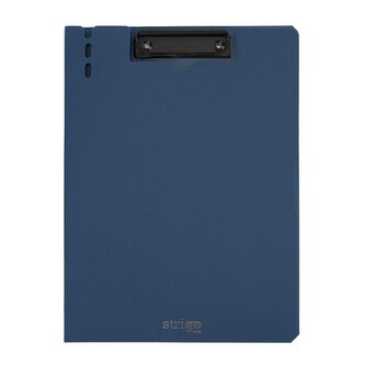 Deska A4 z górnym klipem granatowa STRIGO