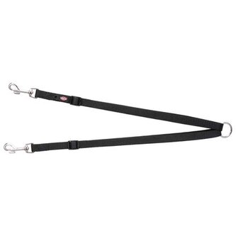Nylonová rozdvojka PREMIUM, černá - M-L: 40-70 cm/ 20 mm