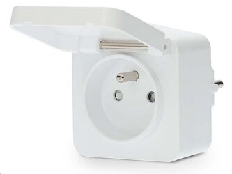 SmartLife chytrá zásuvka NEDIS WIFIPO130EWT /Wi-Fi/měřič spotřeby/IP44/16A/3680W/bílá SmartLife chytrá zásuvka NEDIS WIFIPO130EWT /Wi-Fi/měřič spotřeby/IP44/16A/3680W/bílá