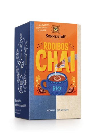 Sonnentor Chai rooibos bio 32,4 g, porc. dvoukomorový