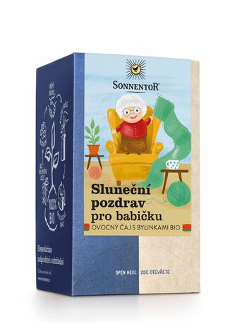 Sonnentor Sluneční pozdrav pro babičku bio 45 g porc. dvoukomorový